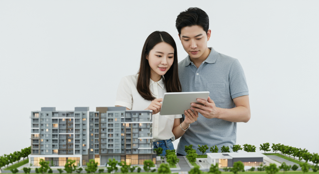 housing-qualification-check 무주택자 청약을 위하여 꼼꼼하게 따져보고 있는 신혼부부