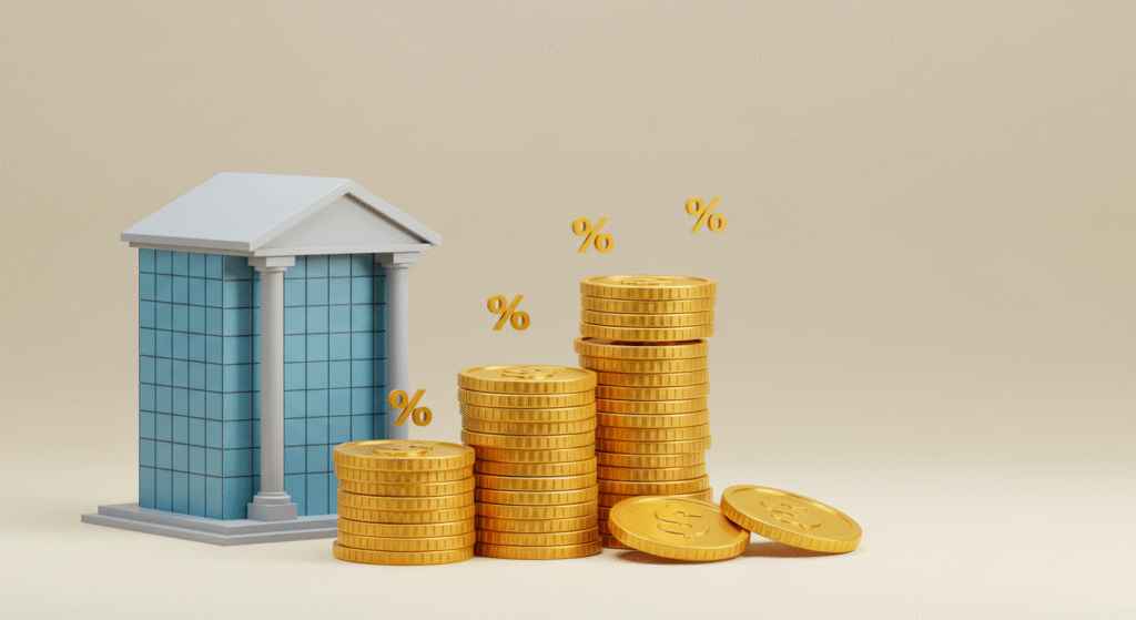 high-interest-savings-2025 고금리 예금을 표현하고 있는 일러스트