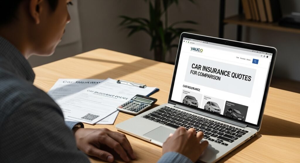 comparing Car Insurance Quotes Image by AI